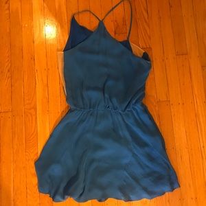 Mason Party Dress with sheer panels